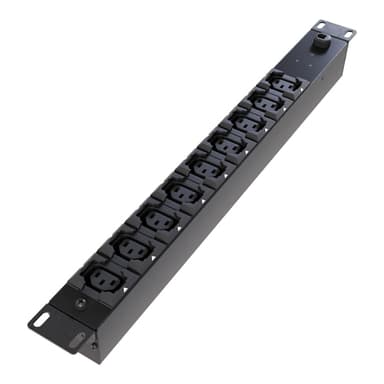 Vertiv PowerGo Basic PDU|1U|C14 inlet 230V 10A|9 C13 view 1