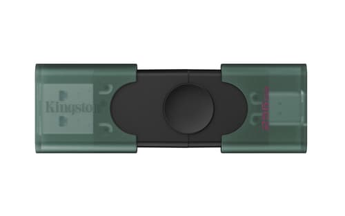 Kingston Technology DataTraveler 256GB USB-A + USB-C 3.2 Gen 1 DuoG2