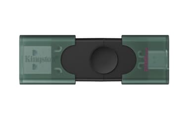 Kingston Technology DataTraveler 256GB USB-A + USB-C 3.2 Gen 1 DuoG2 view 1