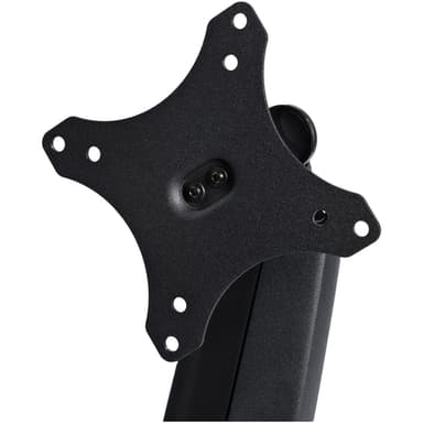 StarTech.com Desk Mount Monitor Arm - Heavy Duty Ergonomic VESA Monitor Arm - Single 32" (19.8lb/9kg) Display - Full Motion, Height Adjustable, Articulating - Aluminum - C-Clamp/Grommet- Black view 11