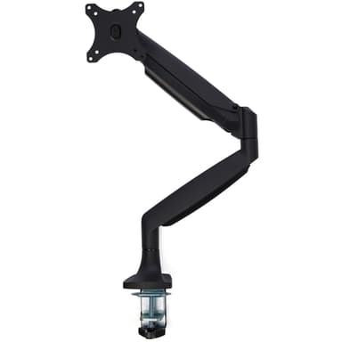 StarTech.com Desk Mount Monitor Arm - Heavy Duty Ergonomic VESA Monitor Arm - Single 32" (19.8lb/9kg) Display - Full Motion, Height Adjustable, Articulating - Aluminum - C-Clamp/Grommet- Black view 5