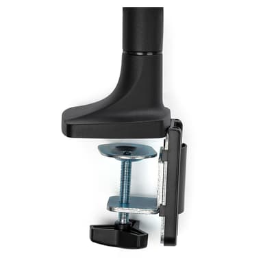 StarTech.com Desk Mount Monitor Arm - Heavy Duty Ergonomic VESA Monitor Arm - Single 32" (19.8lb/9kg) Display - Full Motion, Height Adjustable, Articulating - Aluminum - C-Clamp/Grommet- Black view 10