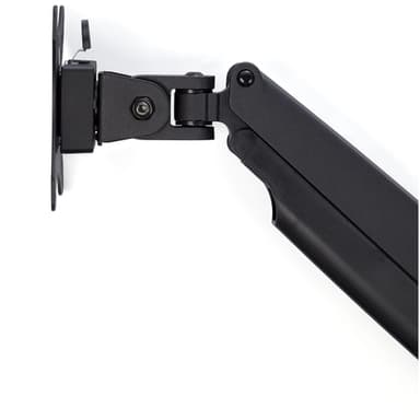 StarTech.com Desk Mount Monitor Arm - Heavy Duty Ergonomic VESA Monitor Arm - Single 32" (19.8lb/9kg) Display - Full Motion, Height Adjustable, Articulating - Aluminum - C-Clamp/Grommet- Black view 9