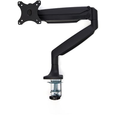 StarTech.com Desk Mount Monitor Arm - Heavy Duty Ergonomic VESA Monitor Arm - Single 32" (19.8lb/9kg) Display - Full Motion, Height Adjustable, Articulating - Aluminum - C-Clamp/Grommet- Black view 6