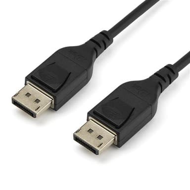 StarTech.com 2 m VESA Certified DisplayPort 1.4 Cable - 8K 60Hz HBR3 HDR - 6 ft Super UHD DisplayPort to DisplayPort Monitor Cord - Ultra HD 4K 120Hz DP 1.4 Slim Video Cable M/M DP Connector view 1
