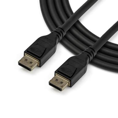 StarTech.com 10ft (3m) VESA Certified DisplayPort 1.4 Cable, 8K 60Hz HBR3 HDR, UHD DisplayPort to DisplayPort Monitor Cord, Ultra HD 4K 120Hz DP 1.4 Video Cable M/M DP Connector view 3