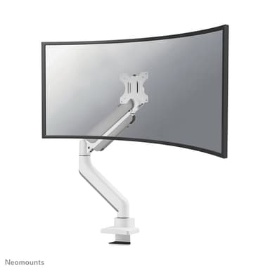 Neomounts DS70PLUS-450WH1 Monitor arm 17-49" - gas spring - Topfix - 180°-stop view 1