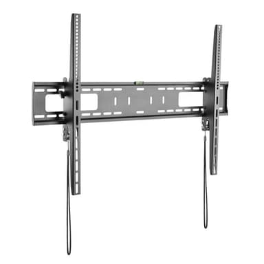 StarTech.com TV Wall Mount supports 60-100 inch VESA Displays (165lb/75kg) - Heavy Duty Tilting Universal TV Wall Mount - Adjustable Mounting Bracket for Large Flat Screens - Low Profile view 2