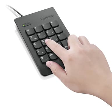 Lenovo KBD_BO Num Keypad 1 numeric keypad Universal USB Black view 6