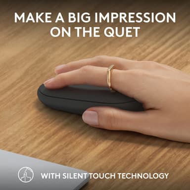 Logitech 910-007015 mouse Travel Ambidextrous RF Wireless + Bluetooth Optical 4000 DPI view 14