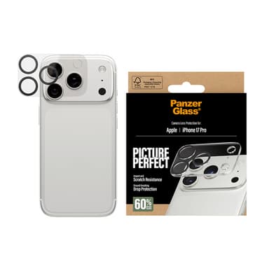 PanzerGlass ® PicturePerfect Camera Lens Protector iPhone 17 Pro Clear screen protector Apple 1 pc(s) view 2
