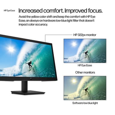 HP Series 3 Pro 21.45 inch FHD Monitor - 322pv view 5