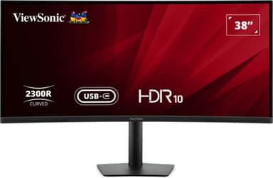 Viewsonic VA3820C computer monitor 96.5 cm (38") 3840 x 1600 pixels Wide Quad HD+ LED Black view 1