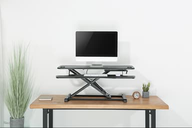 Neomounts NS-WS300BLACK Sit-stand workstation - gas spring view 12