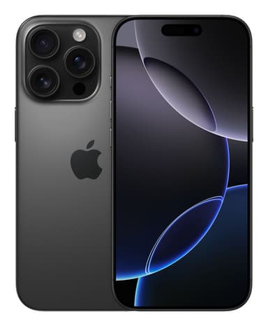 Apple iPhone 16 Pro 1TB Black Titanium view 1
