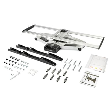StarTech.com Full Motion TV Wall Mount - Heavy Duty Articulating TV Wall Mount Bracket for 32" to 75" (165lb/75kg) VESA Display - Universal Adjustable Tilt/Swivel Flat Screen Arm - Silver - TAA view 9