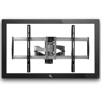 StarTech.com Full Motion TV Wall Mount - Heavy Duty Articulating TV Wall Mount Bracket for 32" to 75" (165lb/75kg) VESA Display - Universal Adjustable Tilt/Swivel Flat Screen Arm - Silver - TAA view 8
