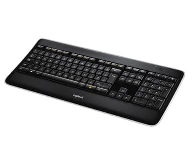 Logitech Wireless Illuminated K800 keyboard Office RF Wireless QWERTY Italian Black view 3