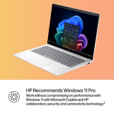 HP EliteBook X Flip G1i Next Gen AI PC Wolf Pro Security Edition Copilot+ PC Intel Core Ultra 7 258V Hybrid (2-in-1) 35.6 cm (14") Touchscreen 2.5K 32 GB LPDDR5x-SDRAM 1 TB SSD Wi-Fi 7 (802.11be) Windows 11 Pro Silver view 17