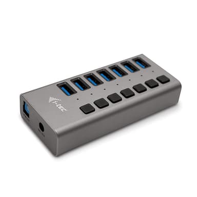 i-tec USB 3.0 Charging HUB 7port + Power Adapter 36 W view 1