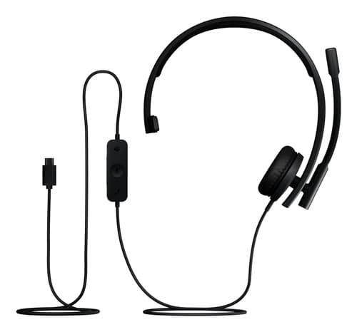 Logitech H570E Headset Wired Head-band Office/Call center USB Type-C Black