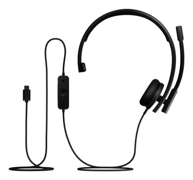 Logitech H570E Headset Wired Head-band Office/Call center USB Type-C Black view 5