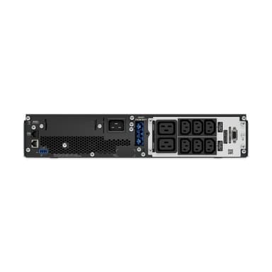 APC Smart-UPS On-Line, 2200VA, Rackmount 2U, 230V, 6x C13+2x C19 IEC, SmartSlot, Extended runtime, W/ rail kit, W/O Lithium-ion external battery view 1