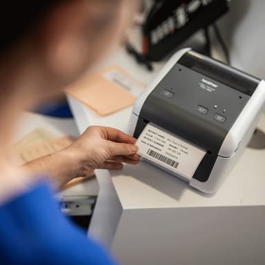 Brother TD-4520DN label printer Direct thermal 300 x 300 DPI 203 mm/sec Wired Ethernet LAN view 4