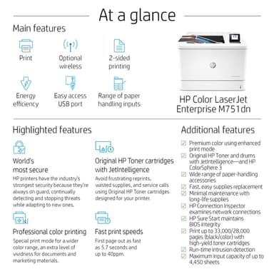 HP Color LaserJet Enterprise M751dn view 10