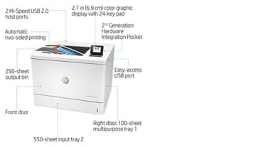 HP Color LaserJet Enterprise M751dn view 18