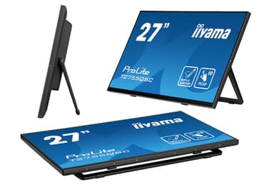 iiyama ProLite T2755QSC-B1 computer monitor 68.6 cm (27") 2560 x 1440 pixels Quad HD LCD Touchscreen Black view 18