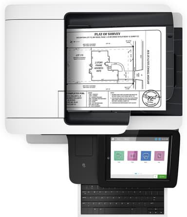 HP LaserJet Enterprise Flow MFP M528z view 6