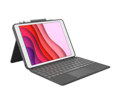 Logitech Combo Touch QWERTZ Swiss Smart Connector Graphite view 2