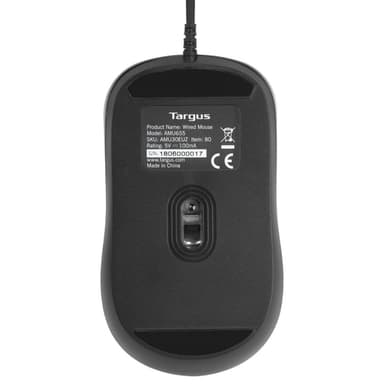 Targus AMU30EUZ mouse Travel Ambidextrous USB Type-A Optical 1000 DPI view 8