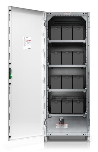 APC Galaxy VS Classic Battery Cabinet with batteries, IEC, 700mm wide - Config A