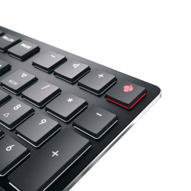 CHERRY KW X ULP keyboard Home/Office USB + RF Wireless + Bluetooth QWERTZ Swiss Black view 12
