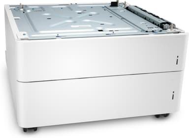 HP Color LaserJet 2x550-sheet Feeder and Stand view 2