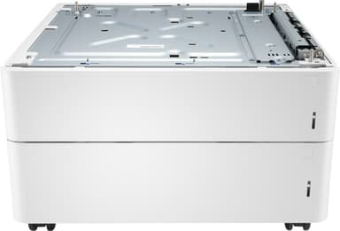 HP Color LaserJet 2x550-sheet Feeder and Stand view 1