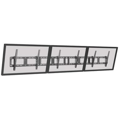 StarTech.com Triple-Display TV Wall Mount - Menu Board Mount - Landscape view 6