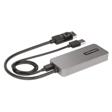 StarTech.com 3-Port MST Hub - DisplayPort to 3x HDMI, Triple 4K 60Hz Monitors, DP 1.4 Multi-Monitor Video Adapter, 1ft (30cm) Built-in Cable, USB Powered, Windows Only view 2