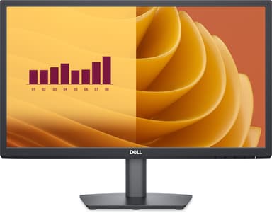 DELL E Series E2225H computer monitor 54.5 cm (21.4") 1920 x 1080 pixels Full HD LCD Black view 1