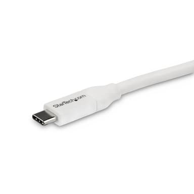StarTech.com USB-C to USB-C Cable w/ 5A PD - M/M - White - 4 m (13 ft.) - USB 2.0 - USB-IF Certified view 3