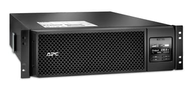 APC Smart-UPS On-Line, 5kVA, Rackmount 3U, 230V, 6x C13+4x C19 IEC outlets, Network Card, Extended runtime, W/ rail kit, 6-year warranty view 2