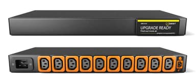 Vertiv UI10014L power distribution unit (PDU) 10 AC outlet(s) 1U Black view 1