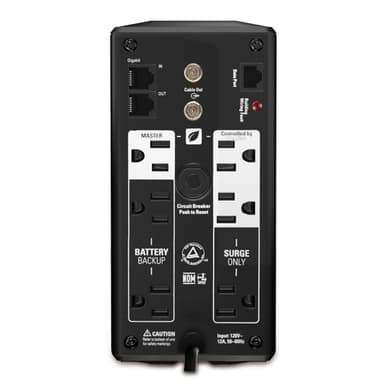 APC BR700G uninterruptible power supply (UPS) Line-Interactive 0.7 kVA 420 W 6 AC outlet(s) view 2