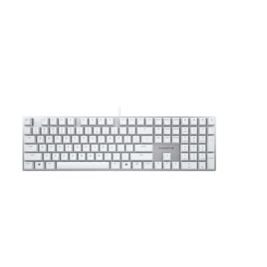 CHERRY KC 200 MX keyboard Universal USB QWERTY English Silver, White view 1