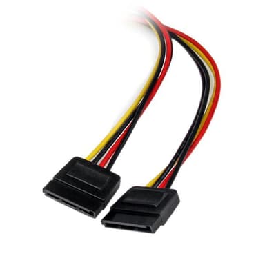 StarTech.com 12in LP4 to 2x SATA Power Y Cable Adapter view 3