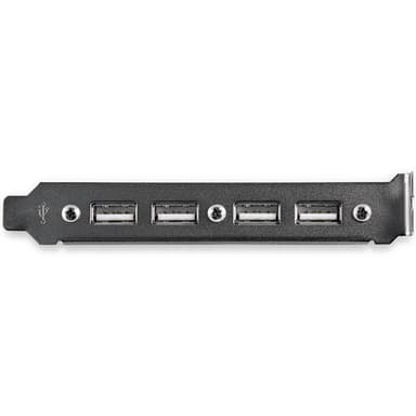 StarTech.com 4 Port USB A Female Slot Plate Adapter view 2
