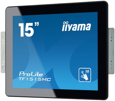 iiyama TF1515MC-B2 computer monitor 38.1 cm (15") 1024 x 768 pixels XGA LED Touchscreen Black view 11