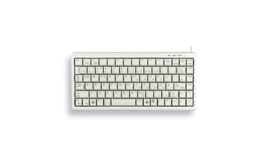 CHERRY G84-4100 COMPACT KEYBOARD Corded, USB/PS2, Light Grey, (QWERTY - UK) view 1